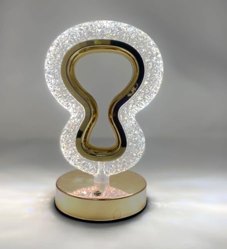 Crystal Guitar Table Lamp - Image 3