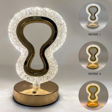 Crystal Guitar Table Lamp