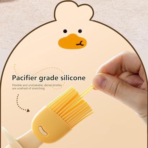 Glass Oil Dispenser with Brush - Image 2