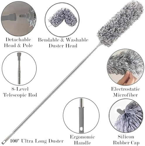 Extendable Microfiber Duster - Image 3