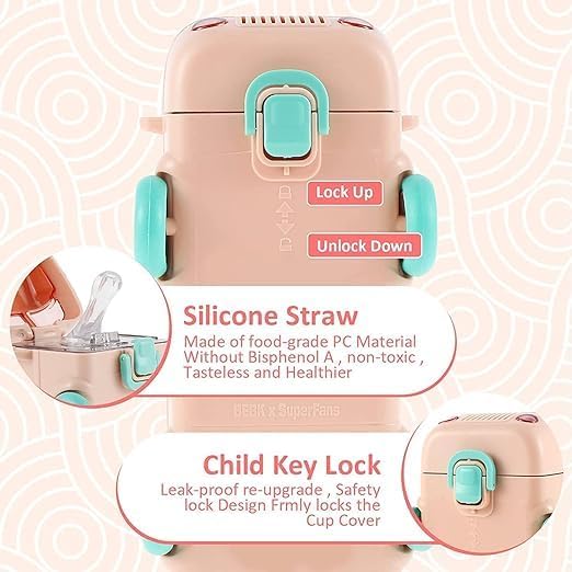 Cute Bus Water Bottle - Image 6